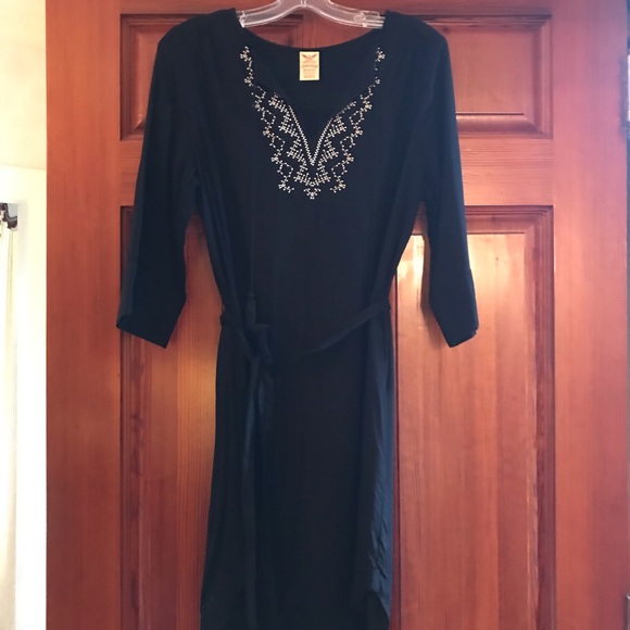 Black Tunic Dress - Picture 3 of 8